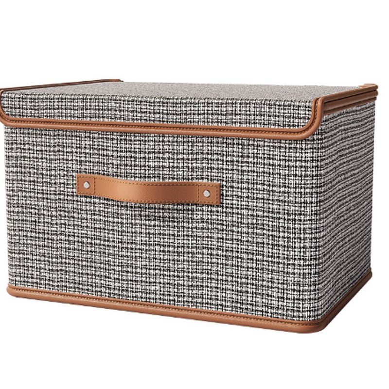 Boucle-Tweed Lid Box MY014